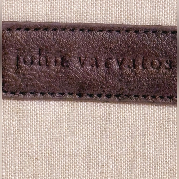 COPY - John Varvatos Duffel Weekend Bag Luggage Carry On Canvas Tote Shoulder S… - Picture 10 of 13